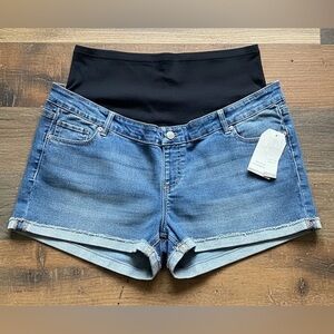 Bundle item- Maternity Jean Shorts - Size XXL - NWT